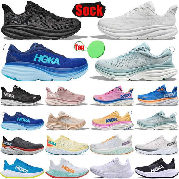 

hoka hokas one bondi clifton 8 9 shoes for men women carbon x 2 mens womens shoe black blanc de blanc trainers sneakers discount