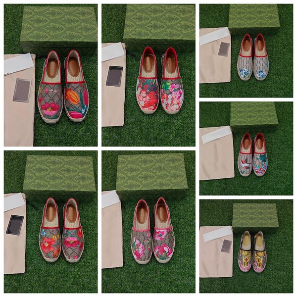 

womens fashion espadrille slippers 20mm flower denim blue white multicolor causal shoes open toe canvas espadrilles mules, Black