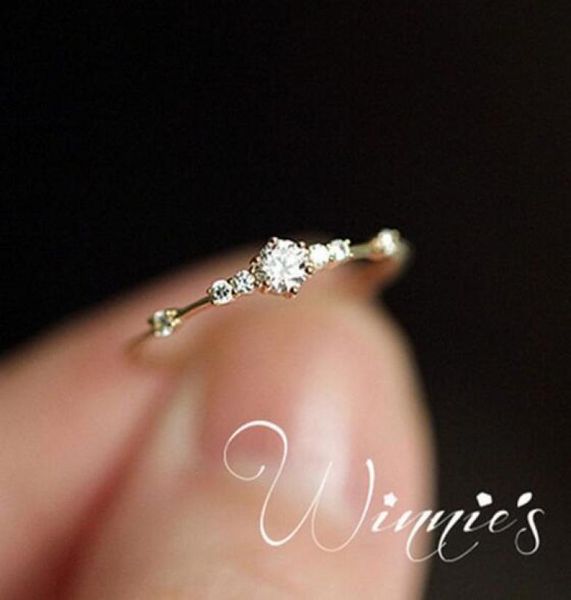 

engagement stainless steel rings for women silver rose gold 2019 trendy white 4567891011 party women039s ring8232143