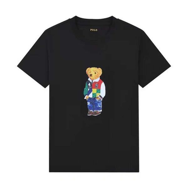 

new little bear tshirts designers fashion t shirts ralphs polos mens womens t-shirts tees man casual tshirt luxurys clothing sleeve laurens, White;black