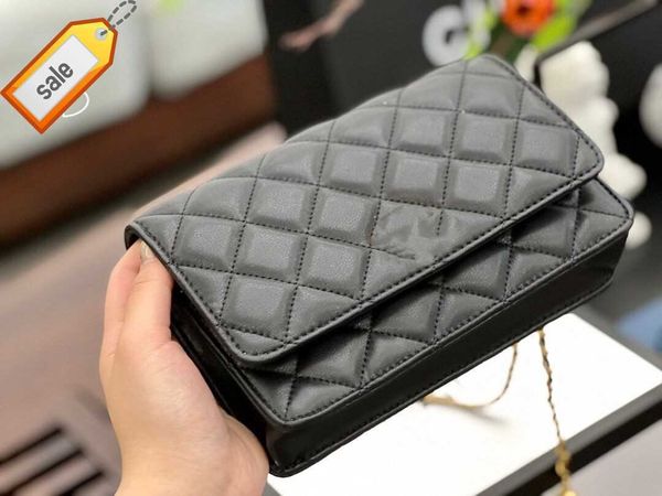 

women's brand designer bags shoulder bags tote 2023 new fashion small fragrance rhomboid chain gold ball single shoulders oblique cross