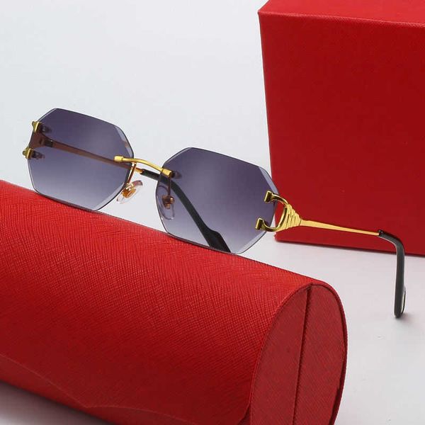

designer of sunglasses new borderless diamond trimmed cross border europe and america small frame sunglasses women's network red ins st, White;black