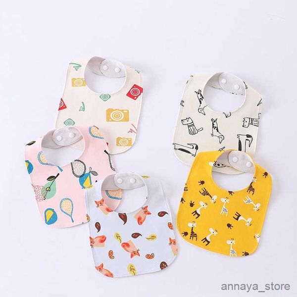 

bibs cloths liner washable baby bib summer thin baby cotton bib children's saliva towel sleeve bibs newborn r230628