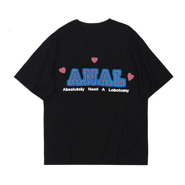 

men's t-shirts women and men goth clothes y2k cotton tshirt summer t shirts grunge 2000s hip hop short sleeve tees young boy streetwear, White;black