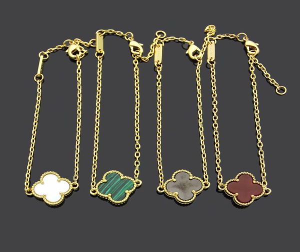 

new arrival mini flower pendant bracelet with nature stone for women wedding gift jewelry gift2370878, Black