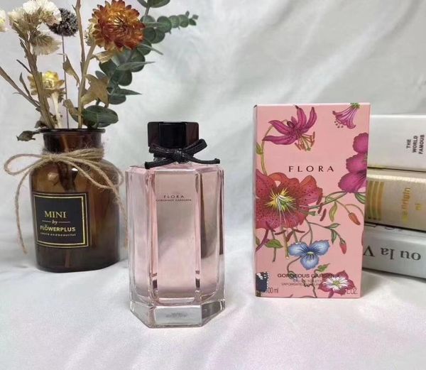 

women flora perfume 100ml gorgeous gardenia eau de toilette lady fragrance long lasting good smell edt spray incense2662596
