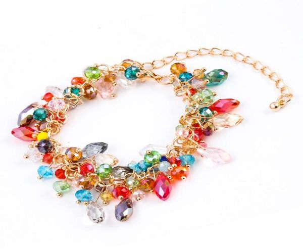 

charms bracelets with crystal stone friendship bracelet gold bracelet femme turkish jewelry mujer amethyst bracelet bangle8386034, Golden;silver