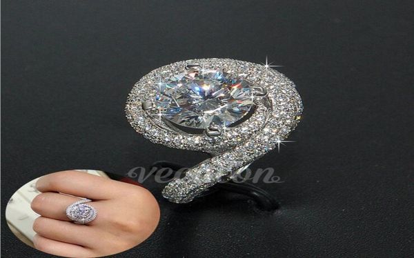 

unique cross 1ct lab diamond ring 925 sterling silver bijou engagement wedding band rings for women bridal party jewelry gift3678175, Slivery;golden