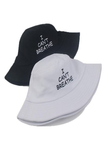 

i can039t breathe bucket hat black lives matter american parade letter embroidery designer visor outdoor sport riding hha1035625, Yellow
