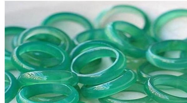 

100 natural fine jade in myanmar mix size ring 10pcs yyb04932233, Silver