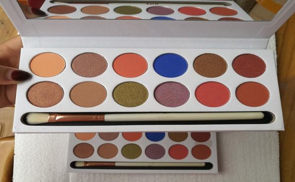 

eye makeup the valentine makeup eye shadow palette pressed powder palette 12 color eyeshadow highlighter8060427