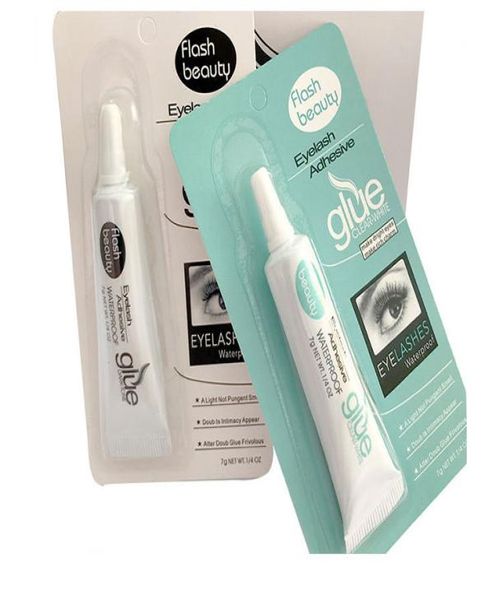 

drop eye lash glue white black makeup eyelash adhesive glue waterproof fast drying false eyelashes lady makeup tool high6971442