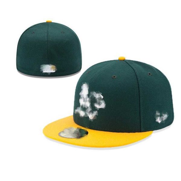 

2023 ready stock mexico fitted caps letter  hip hop size hats baseball caps flat peak for men women full closed31, Blue;gray