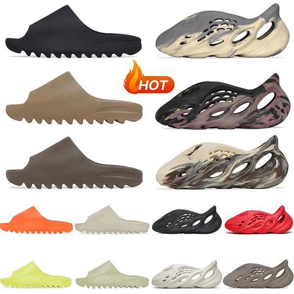 

2023 slippers summer slides shoes men women flat sandals fashion designs leather slippers favourite beach casual shoes outdoor sand slippers, Black