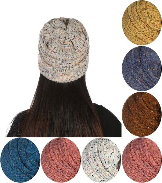 

women knitted beanie hat 26 colors soft stretch cable knit winter warm skull beanie 30pcs ooa383611313384, Yellow