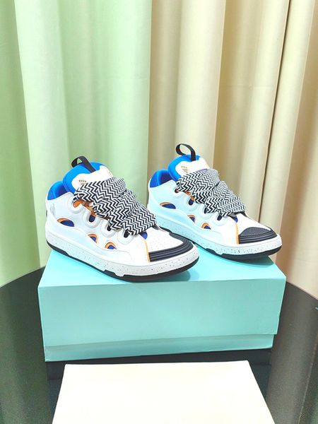 

italy casual shoes reflective height reaction sneakers triple black white multi-color suede red blue yellow fluo tan luxury 0623