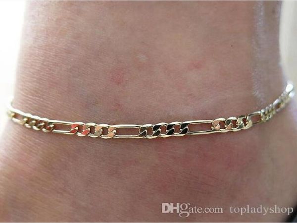 

europe and the united states jewelry fashion simple wild metal chain ladies anklet called bare chain whole4049373, Red;blue