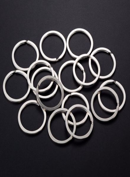 

1000pcsbag 30mm flat split ring connectors iron silver antique bronze key rings circle for keychain diy making finding accessorie2799157