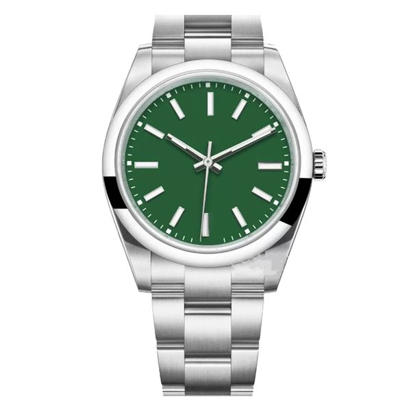 

mens automatic mechanical watch 36/41mm 904l all stainless steel watch ladies 28mm 31mm movement super luminous sapphire waterproof watches, Slivery;brown