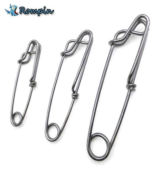 

rompin 2pcslot ocean boat fishing snap open eye snap fishing swivel accessories sea fishing close eye snap size18 20 263156486