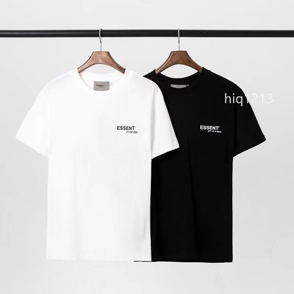 

2023 mens t-shirts womens esse designers ess men letter fogs polos tshirts clothing short angels fears of god sleeved tshirt large size tee, Black;brown