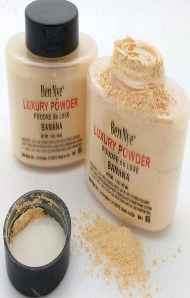 

in stock drop ben nye luxury powder 42g new natural face loose powder waterproof nutritious banana brighten longlasting1036285
