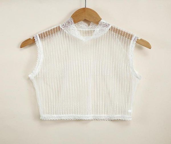 

bow ties 2022 summer women transparent fake collar girls shirt detachable false sweater clothes accessories9433242, Black;gray