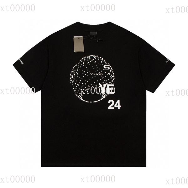 

22ss designer letter printed t shirts tee sweatshirt fashion high street short sleeves summer casual t-shirt breathable men women crew neck, Black;brown