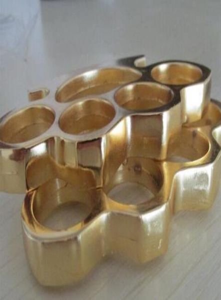 

thick 12mm brass knuckles knuckle duster gold silver 01239549154