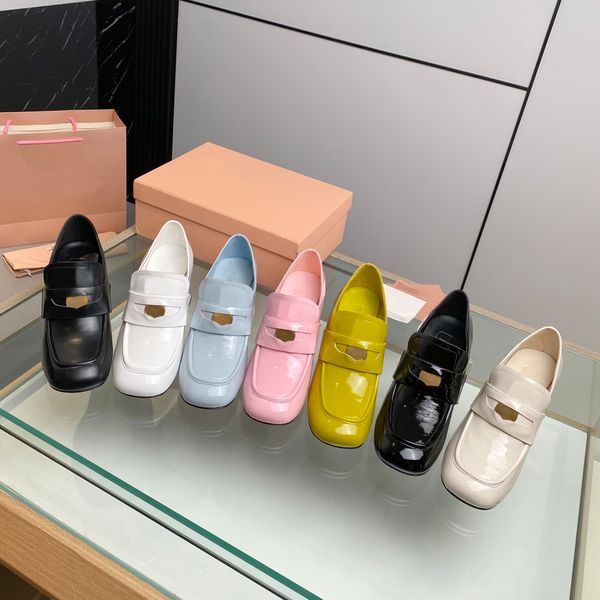 

leather penny loafers women shoes designer loafers black patent loafer moccasin slip on chunky loafer flat low heel comfy fashion working sh