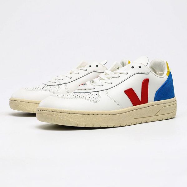 

veja v-10 extra sneakers for men's v10 desinger skates shoes womens luxury skate women's skateboard shoe pour hommes baskets femme, White;red