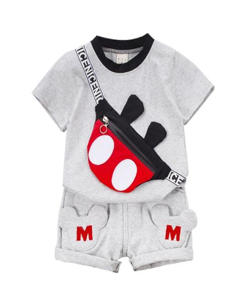 

new summer baby clothes suit children fashion boys girls cartoon tshirt shorts 2pcsset toddler casual clothing kids tracksuits k8499998, Red;yellow