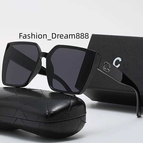 

mens women designer sunglasses luxury channel glasses fashion eyewear diamond square sunshade crystal shape sun full package glasses lunette, White;black