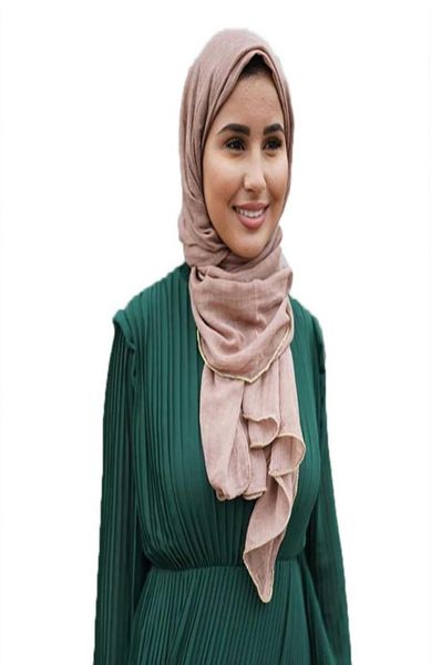 

whole 18080cm women muslim kim side hijab scarf femme musulman soft voile headscarf islamic shawls and wraps x08034650667, Blue;gray
