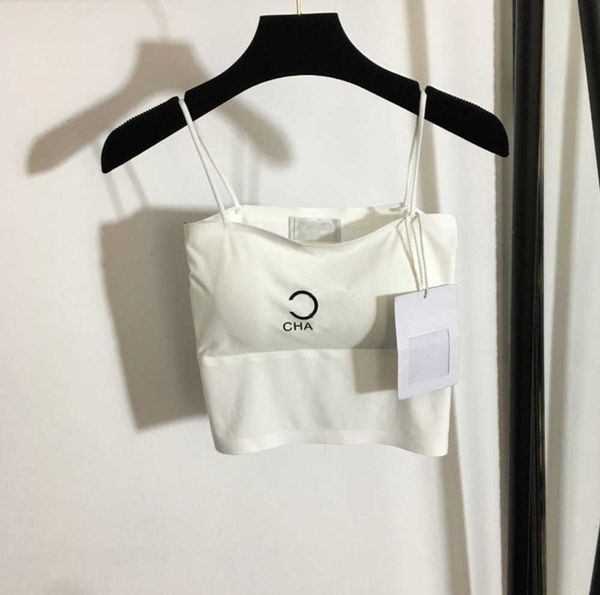 

women classic white tank letter print smocked camisole sports tank-daily casual summer fashion designer womens clothing 55