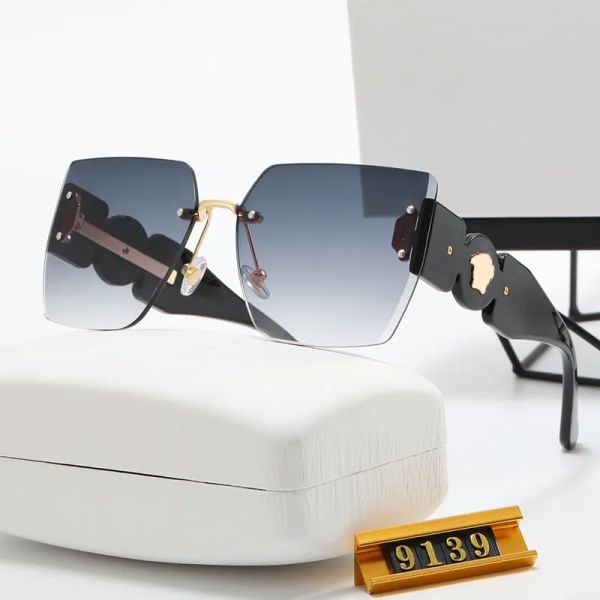 

classic mens designer beach sunglasses for women driving sun glasses polarized sunglass luxury eyewear v glass adumbral 236284d, White;black