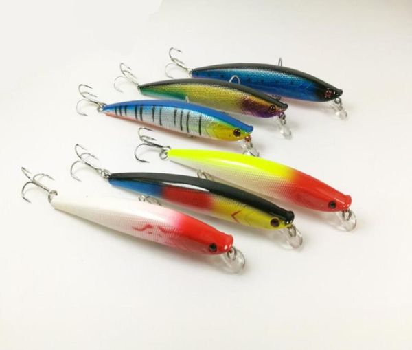 

whole lot 12 fishing lures lure fishing bait crankbait fishing tackle minnow hooks bass 12g11cm8330541