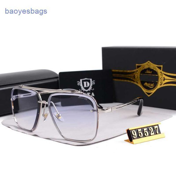 

original 2023 new brand men pair eyewear women square uv400 protective aviation eyeglasses luxury brands dita with case 95527 czap, White;black