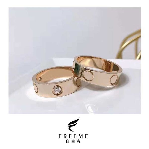 

high-quality carti sky star ring female titanium steel plated 18k gold colorless with small design ins light luxury couple, Golden;silver