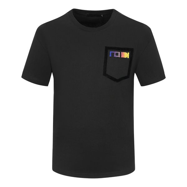 

2023 summer men's designer t shirt suit casual men and women's t-shirt plaid printed short sleeve shirts selling high-end men hip-, White;black