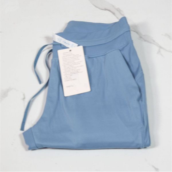 

2023yoga high waist training jogging sport pants drawstring elastic lu four-way elasticit wear women sports casual pants lulemon
