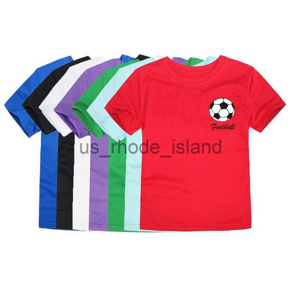 

t-shirts baby boy t shirt white black summer cotton kids t-shirt for boys children tee shirts cotton football print oversize tshirt 2-12y x0, Blue