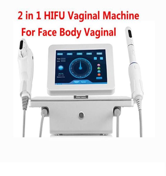 

2 in 1 hifu vaginal tightening machine high intensity focused ultrasound face lifting body slimming anti aging wrinkle removal wit4427202
