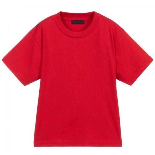 

012 year kids spring summer tshirts brand letter desgin t shirts baby boys girls tees children tshirt 100140cm short sleev2194968, Blue