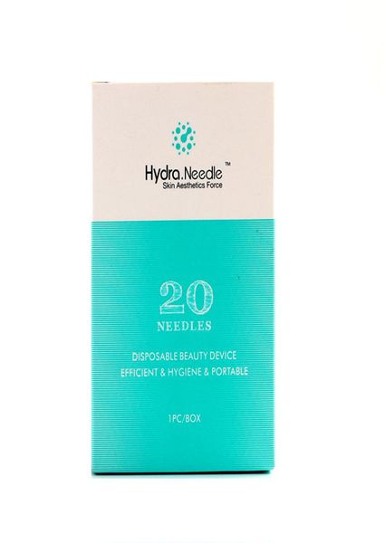 

hydraneedle derma stamp skin microneedling titanium 20 pins applicator vial3928969