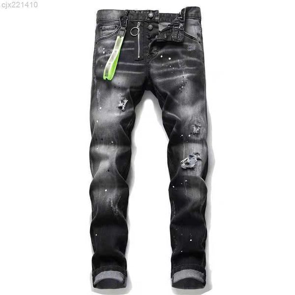 

designer jeans pants linen pants hip hop jeans biker fit motorcycle 0itg, Blue