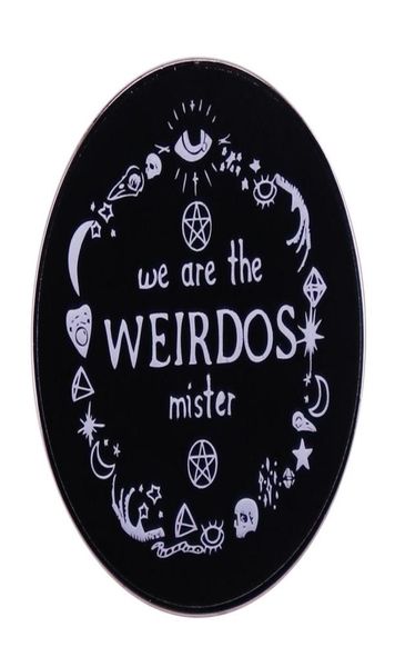 

we are the weirdos mister pin brooch button badge0123456890004, Blue
