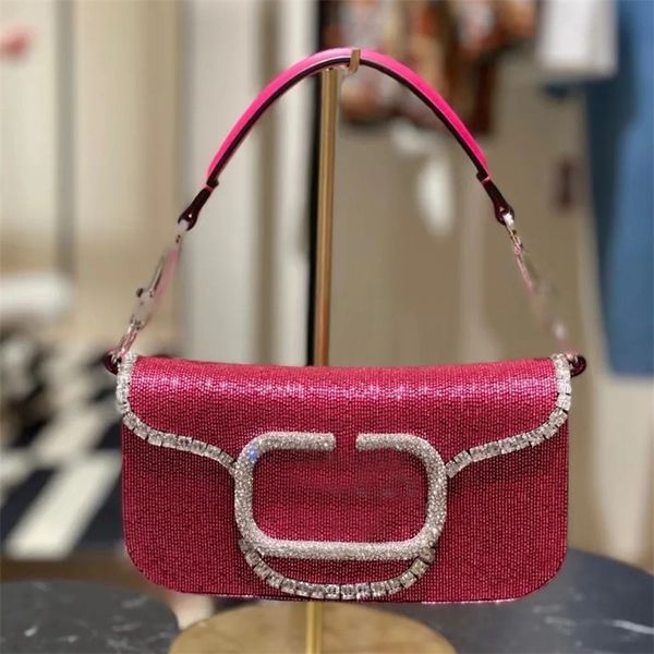 

trendy women bags diamonds loco luxurys handbags for ladies birthday party sacoche colorful plated silver chains designer v bag trendy fashi