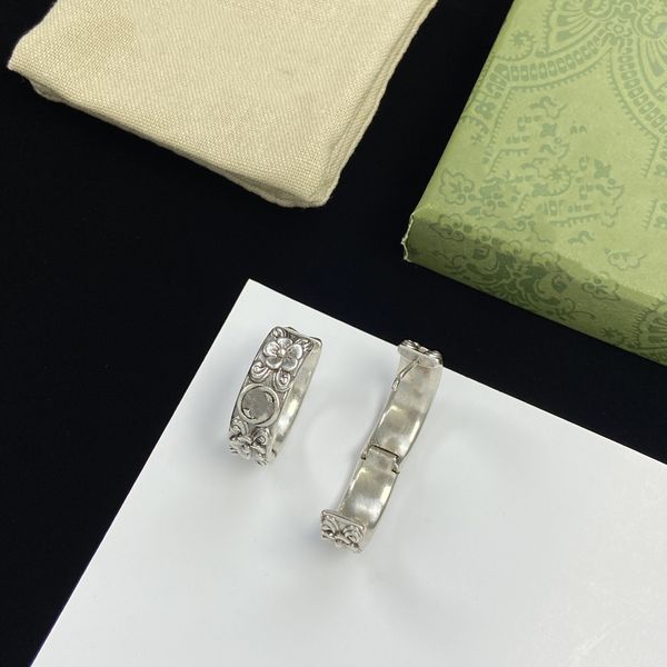 

designer earring ggity brand stud earing luxury g logo earring women retro hoop jewelry women's gifts metal crystal charm aj18, Golden