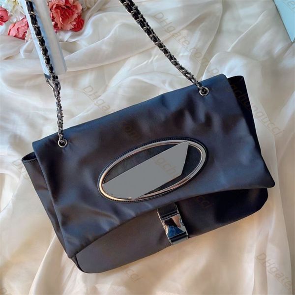 

handbags designers nylon messenger bag women fashion designers shoulders bag totes bags man woman chain shoulder cross body bags metal decor